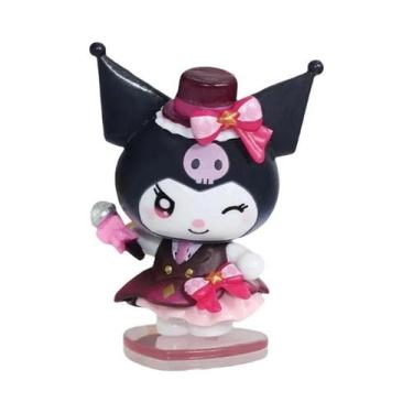 Imagem de Brinquedos Em Caixa Surpresa Kawaii Sanrio Kuromi Da Série Idol Brilha