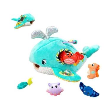 Imagem de Brinquedo De Colmeia Para Bebês De 6-12 Meses, Com 5 Elementos Sensori