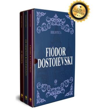 Imagem de Livro - Biblioteca Dostoiévski Volume I - Box com 3 Livros - Edição de