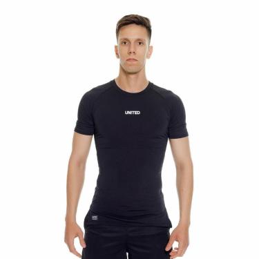 Imagem de Camiseta United performance de compressão térmica Manga Curta Proteção Solar UV 50+-Masculino