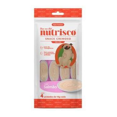 Imagem de Petisco Cães Snack Cremoso Nutrisco Salmão 56Gr