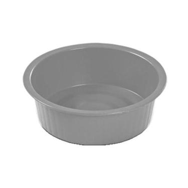 Imagem de Bacia Canelada 8l Plasvale Cinza