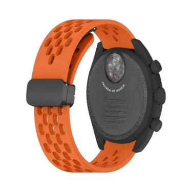 Imagem de Pulseira De Silicone Unissex Para Relógio Omega Swatch MoonSwatch Plan