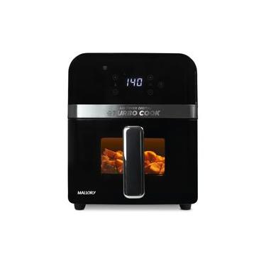 Imagem de Fritadeira Elétrica Mallory Turbocook 6L - Painel Touch, Visor em Vidro, Air Cook Syste...