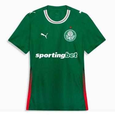 Imagem de Camisa Puma Palmeiras I 2026 Feminina-Feminino
