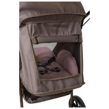 Imagem de Carrinho de Bebê Galzerano Milano Reversível III 0 a 15kg, Toffee