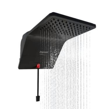 Imagem de Ducha Chuveiro Eletrônica Com Led Ducali Zagonel - Preta Voltagem:220v