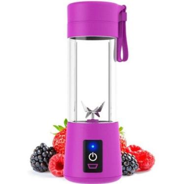Imagem de Mini Liquidificador Portátil Juicer Cup 6 Lâminas USB, DC 3.7v