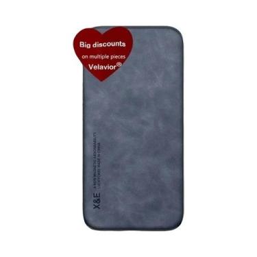 Imagem de Capa De Couro Luxuosa Para Apple iPhone 17 pro Max Air 16 plus Com Sup