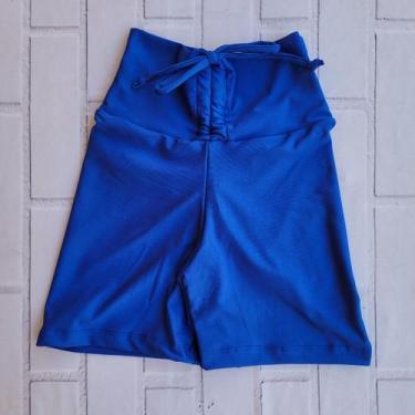 Imagem de Short Levanta Bumbum Com Cordinha Bermuda Fitness Academia - PIJAMAS V