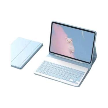 Imagem de Capa De Teclado Destacável Para Samsung Galaxy Tab A9 plus A8 S6 S10 L