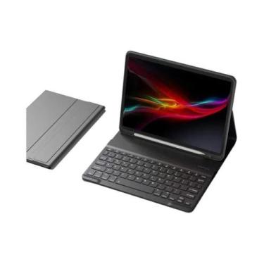 Imagem de Capa De Teclado Destacável Para Samsung Galaxy Tab A9 plus A8 S6 S10 L