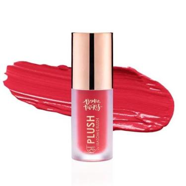 Imagem de Batom e Blush 2 em 1 Bruna Tavares Bt Plush Ruby