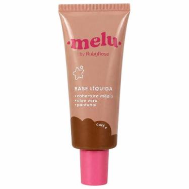 Imagem de Base Líquida Melu Ruby Rose Natural café 4