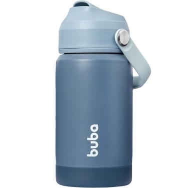 Imagem de Copo Térmico Buba Parede Dupla Com Canudo Ocean Azul