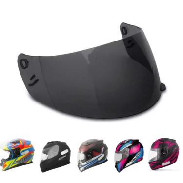 Imagem de Viseira Preta Fumê Capacete Ebf New Spark Flash E0x - Polivisor