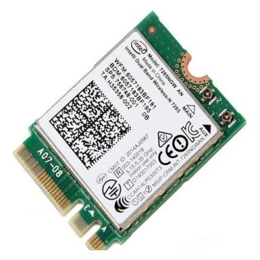 Imagem de Placa de Rede wireless Intel 7265ngw an - NoBrand