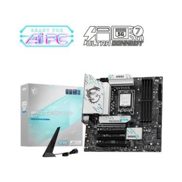 Imagem de Placa Mãe MSI B860M Gaming Plus WIFI, Chipset B860, Intel LGA 1851, mA