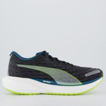 Imagem de Tenis Puma Deviate Nitro 2 Preto e Branco, 42