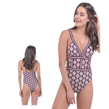 Imagem de Body Maiô Estampado Blogueira Papilloo, M