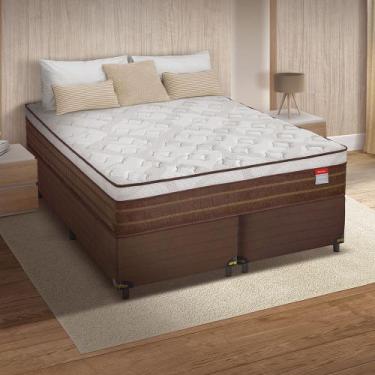 Imagem de CONJUNTO CAMA BOX QUEEN RECONFLEX MOLAS INTENSE MIRALASTIC PRO FIRME 1