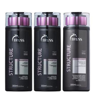 Imagem de Truss Structure Kit 2 Shampoo e 1 Condicionador 300ml