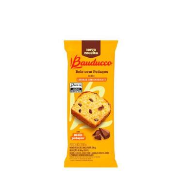 Imagem de Bolo Laranja com Pedaços de Chocolate Bauducco 280g