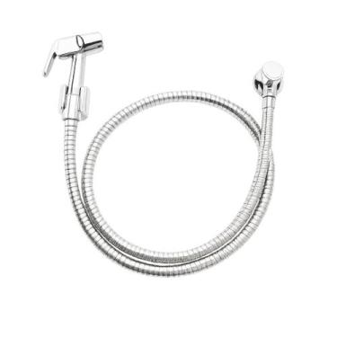 Imagem de Ducha higienica pvc cromado 100cm 303984 - HIGIBAN