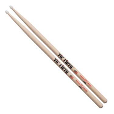 Imagem de Baqueta Vic Firth 5AN Hickory American Classic Ponta Nylon - 1268