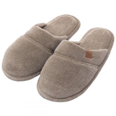 Imagem de Pantufa Flex Puff: Estilo e Conforto Atoalhado - Caqui - 35/36, Caqui,