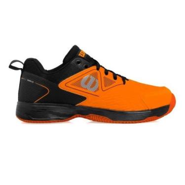 Imagem de Tênis Wilson Slice 3 Clay Laranja e Preto Masculino, 38