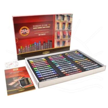Imagem de Giz Pastel Seco Toison DOR 36 Cores - Koh-I-Noor