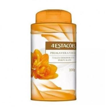 Imagem de 4 Estações Primavera/Verão Talco Desodorante Perfumado 100g - Memphis