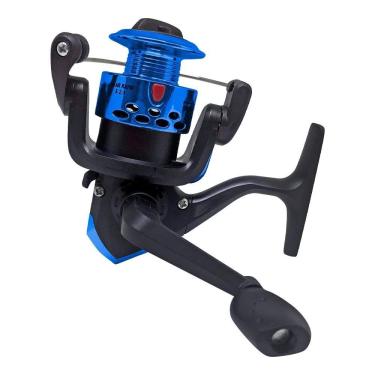 Imagem de Molinete para Pesca HW 200-6 Plástico de Engenharia Anti-Reverso Manivela Intercambiável Azul HW