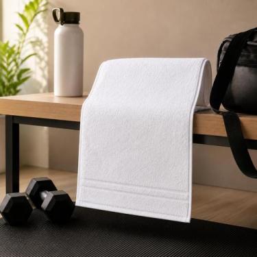 Imagem de Toalha de Academia Treino Musculação Fitness 30x80cm - Lufamar