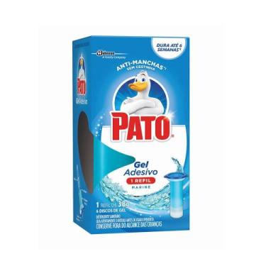 Imagem de Gel Sanitário Adesivo 38g Marine Pato Refil  6 Aplicações