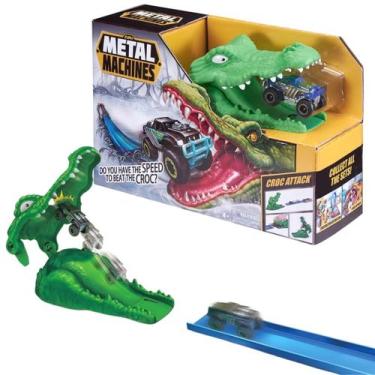 Imagem de Pista Lançador Metal Machine Croc Attack Super Veloz Candide 8704