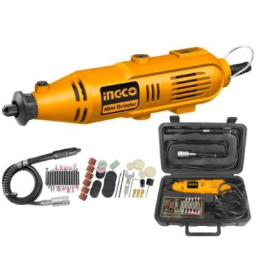 Imagem de Micro Retifica Ingco Profissional 130W Com 52 Acessorios