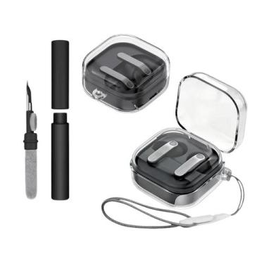 Imagem de Kit Limpador para Fones e Capa Protetora Nerdcase Compatível com Samsu