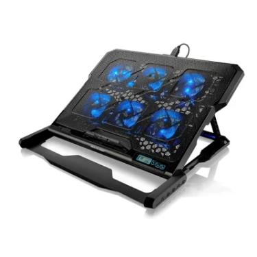Imagem de Base Para Notebook Multilaser, Com 6 Coolers - Ac282