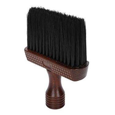 Imagem de Escova de cabelo quebrada para salão de barbeiro, escova de cabelo profissional macia, ferramenta de escova de cabelo quebrada, acessório de barbeiro