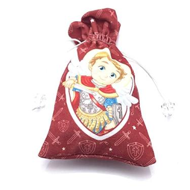 Imagem de Colar Terço Infantil São Miguel Arcanjo No Saquinho