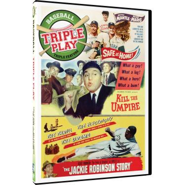 Imagem de Triple Play - Baseball Triple Feature: Safe at Home, Kill the Umpire, The Jackie Robinson Story