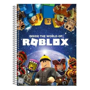 Caderno de desenho roblox menina