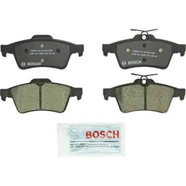Imagem de BOSCH BC1095 QuietCast Conjunto de pastilhas de freio a disco de cerâmica premium - compatível com Ford Focus selecionado; Jaguar XF, XJ; Mazda 3, 5; Pontiac Solstice; Saturn Sky; Volvo C30, C70, S40,