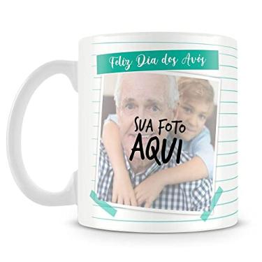 Imagem de Caneca Personalizada Feliz Dia dos Avós Mod.2 (2 Fotos)