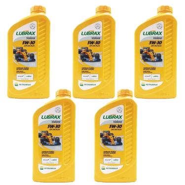 Imagem de 5 Lubrax Valora 5w30 Sintético Api Sn Plus