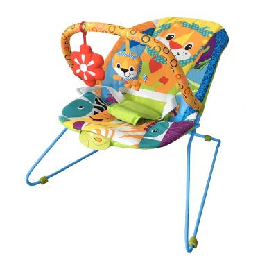 Imagem de Cadeira de Descanso Vibratória Baby Style Lite Safari Aqua - 0 a 11kg