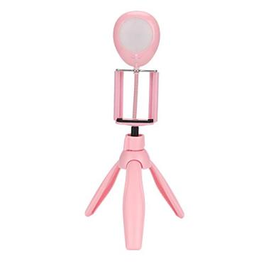 Imagem de Anel de luz com suporte e suporte para celular, celular dobrável Streaming ao vivo Beleza preencher luz com tripé e suporte para telefone para maquiagem TikTok YouTube câmera fotografia zoom vídeos