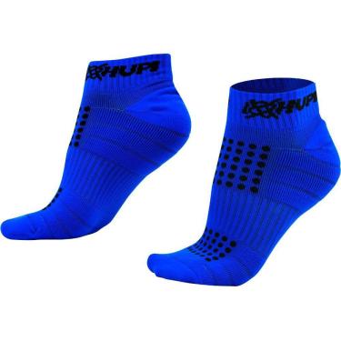Imagem de Meia Curta para Corrida HUPI Running Pro Azul Oceano